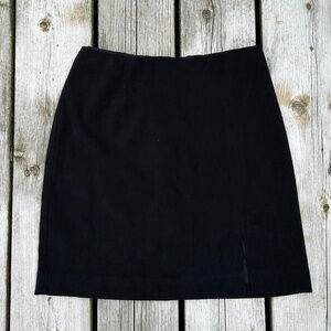 Powerline⎪Vintage Black Mini Skirt